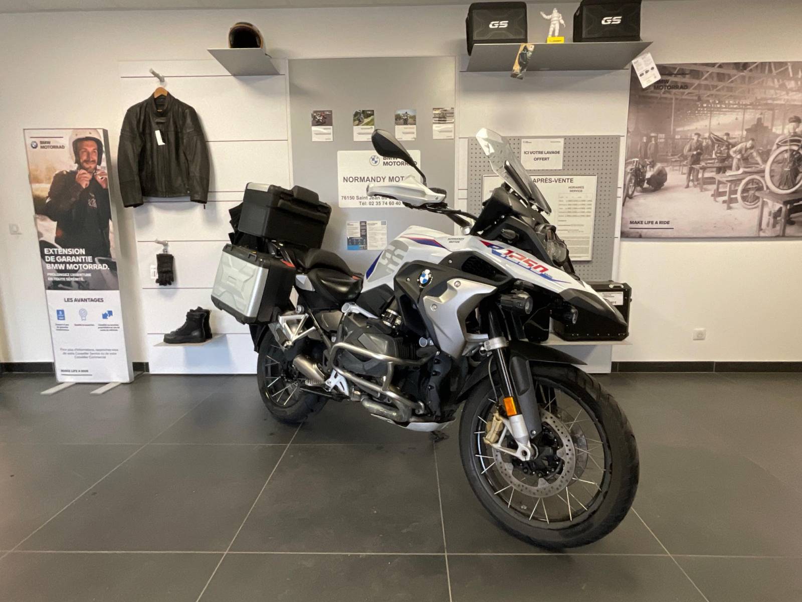 Achetez une BMW R 1250 GS toute équipée près d'Evreux !