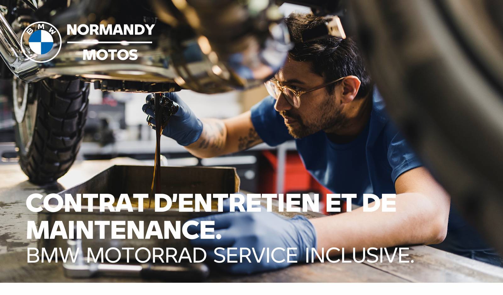 Contrat d'entretien BMW Motorrad Service Inclusive